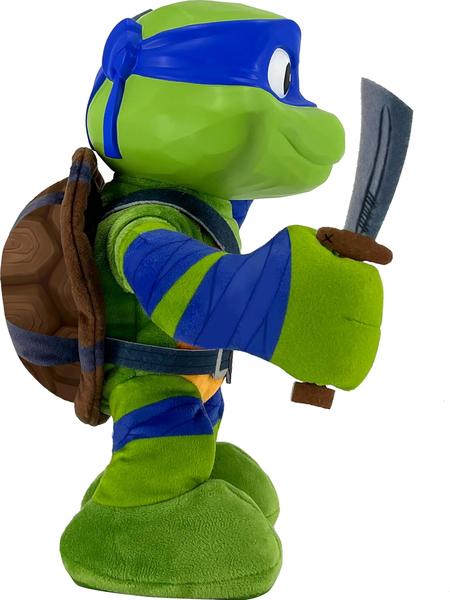 Imagem de Brinquedo de pelúcia Mattel Teenage Mutant Ninja Turtles Leonardo 28cm