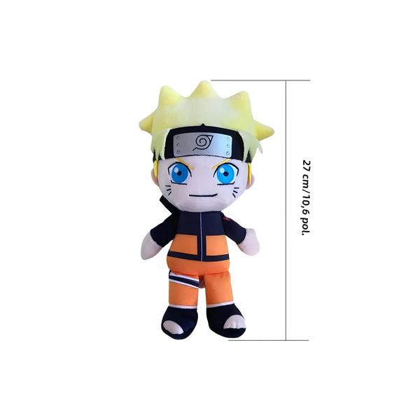 Imagem de Brinquedo de Pelúcia Naruto Uzumaki 27cm - Figura de Anime para Crianças