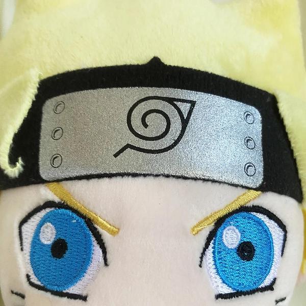 Imagem de Brinquedo de Pelúcia Naruto Uzumaki 27cm - Figura de Anime para Crianças