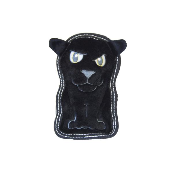 Imagem de Brinquedo de pelúcia para cães Outward Hound Tough Seamz Panther, tamanho pequeno