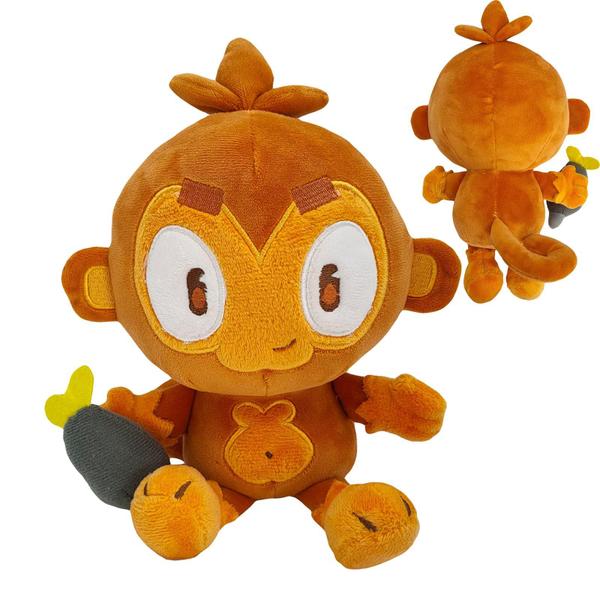 Imagem de Brinquedo de pelúcia Plush Dart Monkey Bloons TD 6 de 20 cm para crianças