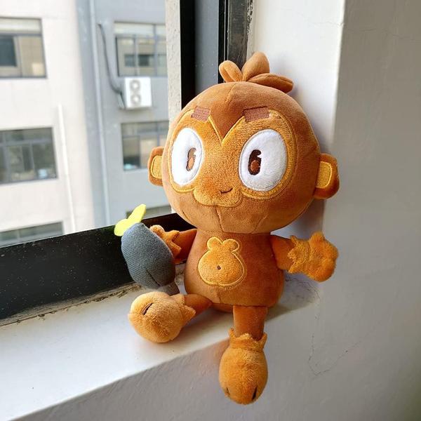 Imagem de Brinquedo de pelúcia Plush Dart Monkey Bloons TD 6 de 20 cm para crianças