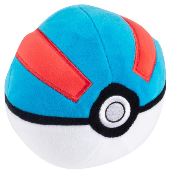 Imagem de Brinquedo de pelúcia Pokémon 5 Pokéball Plush, pacote com 4 para crianças de 2 anos ou mais