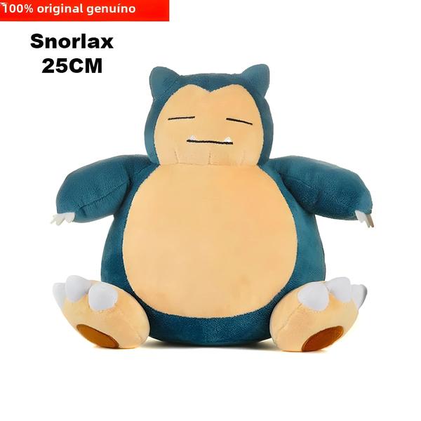 Imagem de Brinquedo de Pelúcia Pokémon Pikachu & Snorlax - Presente para Dia das Crianças, Aniversário e Natal