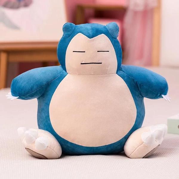 Imagem de Brinquedo de Pelúcia Pokémon Pikachu & Snorlax - Presente para Dia das Crianças, Aniversário e Natal