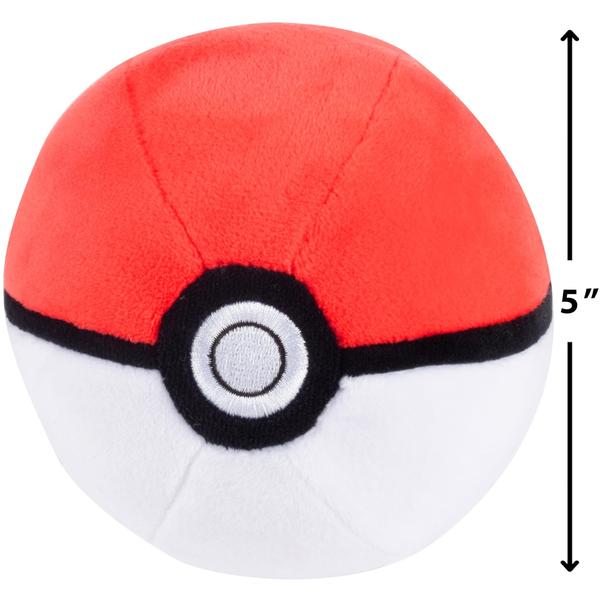 Imagem de Brinquedo de pelúcia Pokémon Poke Ball de 5 cm - licenciado oficialmente