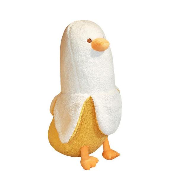 Imagem de Brinquedo de pelúcia SEAHOME Banana Duck Branco 50cm/70cm