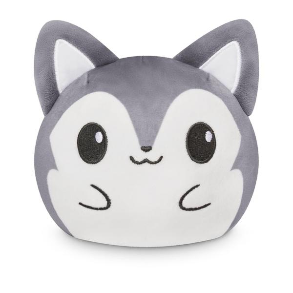 Imagem de Brinquedo de pelúcia TeeTurtle 4 Reversível Wolf Grey 10cm