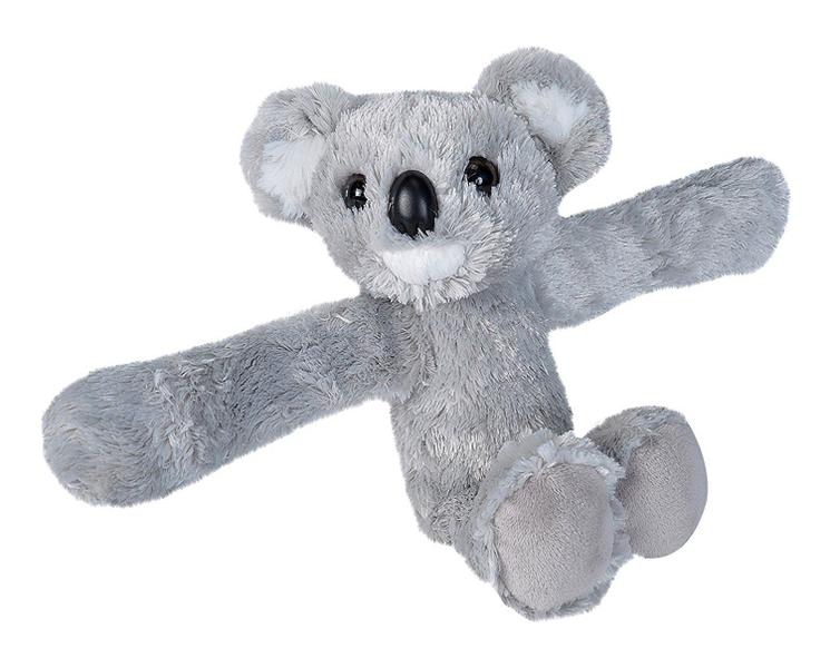 Imagem de Brinquedo de pelúcia Wild Republic Huggers Koala com pulseira Slap de 8 cm