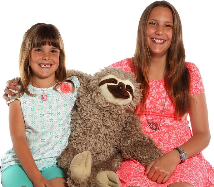 Imagem de Brinquedo de pelúcia Wild Republic Jumbo Sloth, bicho de pelúcia de 30 polegadas