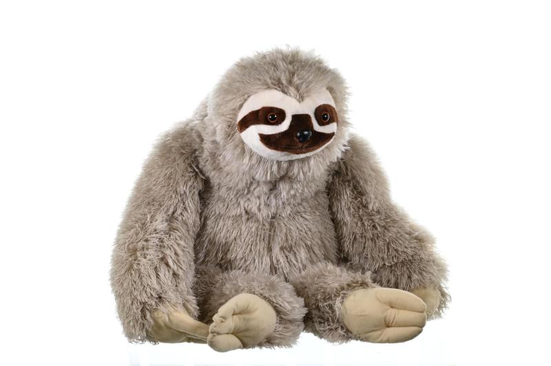 Imagem de Brinquedo de pelúcia Wild Republic Jumbo Sloth, bicho de pelúcia de 30 polegadas