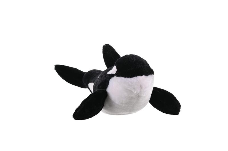 Imagem de Brinquedo de pelúcia Wild Republic Orca Cuddlekins para crianças de 50 cm