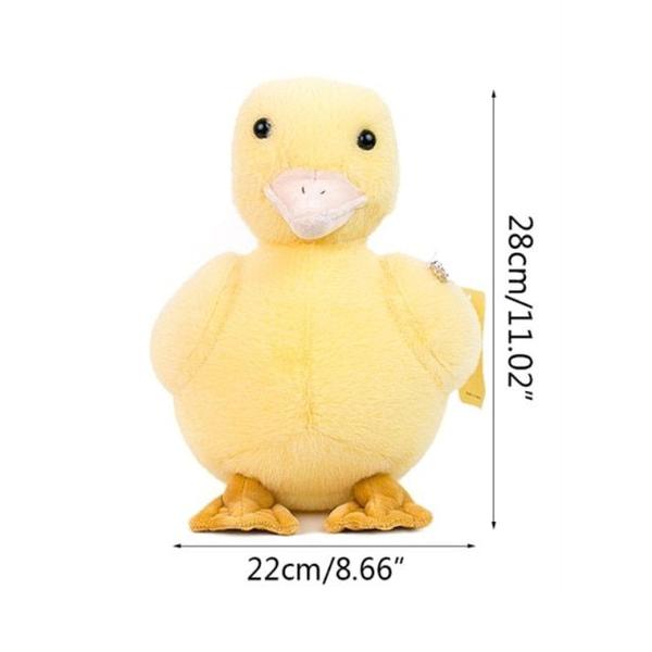 Imagem de Brinquedo de pelúcia Wokex Animals Creativity Yellow Duck 28cm