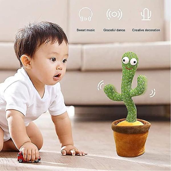 Imagem de Brinquedo de pelúcia Wokex Cactus Electric Dancing Kids