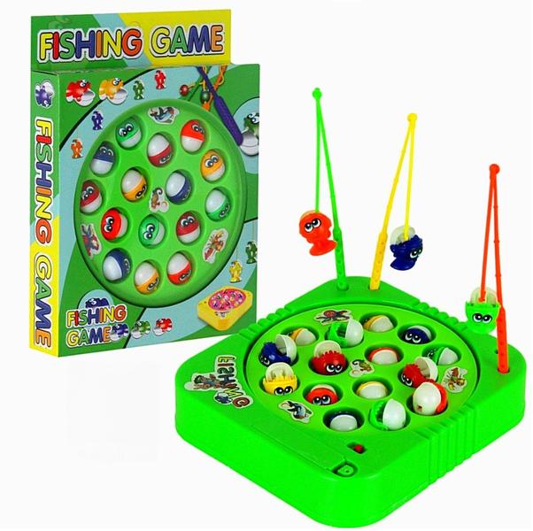 Imagem de Brinquedo de Pesca Infantil Pega Peixe Jogo Pescaria Maluca Colorido