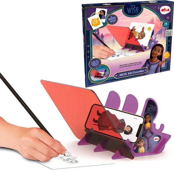 Imagem de Brinquedo De Pintura Wish Disney Arts Kit Divertido Educativo - Elka Brinquedos