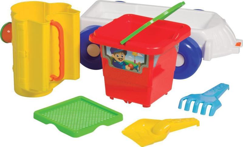 Imagem de Brinquedo De Praia Infantil Trem Embalagem Caixa - Mercotoys