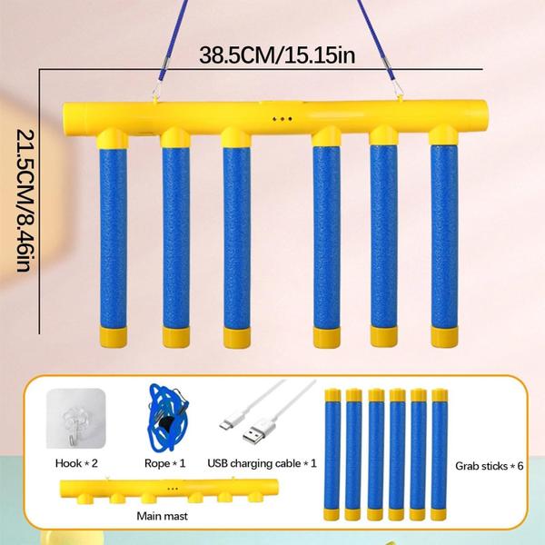 Imagem de Brinquedo de treinamento Reaction Stick Game Catching Sticks azul