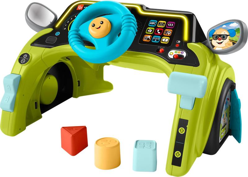 Imagem de Brinquedo didático Fisher-Price Laugh & Learn Sit & Steer Driver