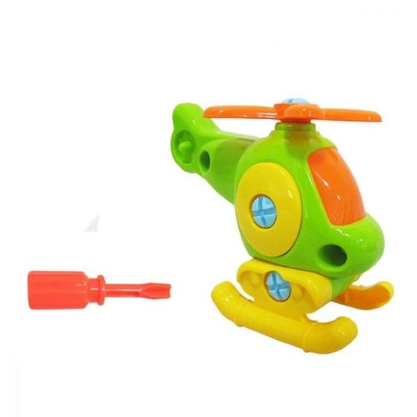 Imagem de Brinquedo Didático Helicóptero Montar Desmontar - Toyng