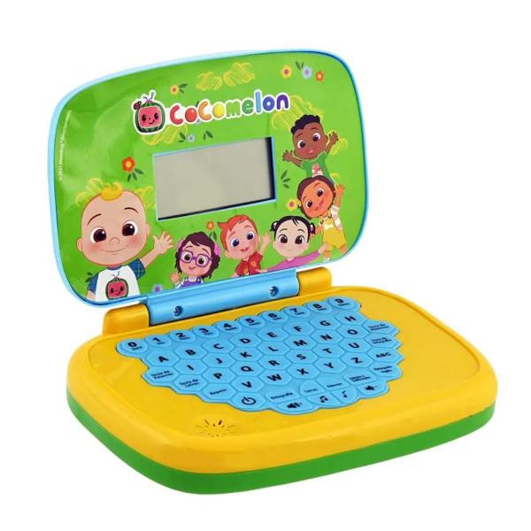 Imagem de Brinquedo Didático Laptop Infantil Cocomelon Bilíngue Minigame Educativo Com Atividades Original Candide