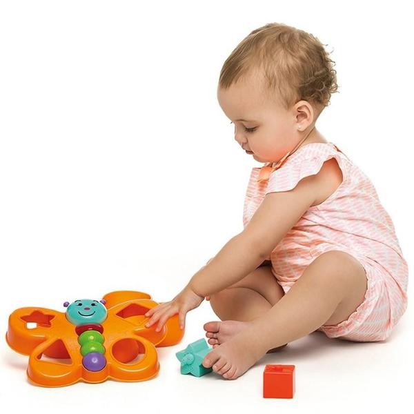 Imagem de Brinquedo Didático Para Bebê Borboleta Espoleta Calesita