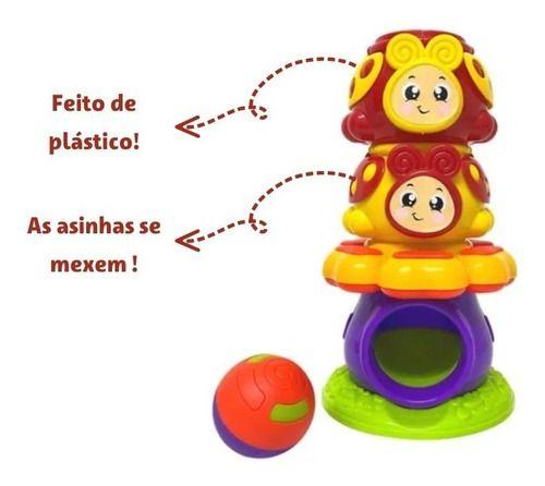 Imagem de Brinquedo didatico torre Joaninha