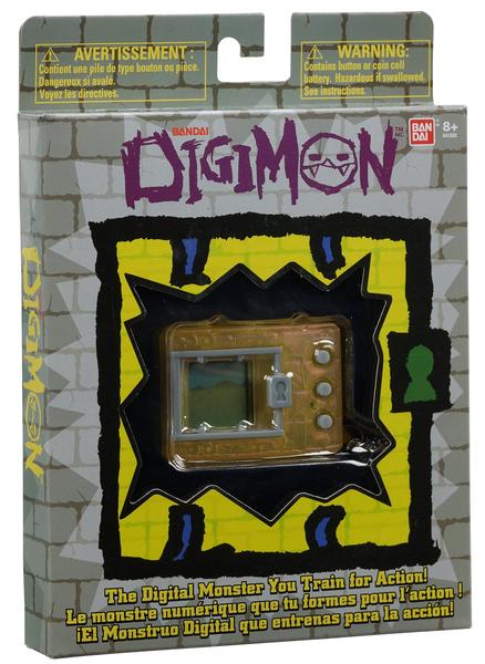 Imagem de Brinquedo Digimon Original Bandai Virtual Pet Monstro - Amarelo Translúcido