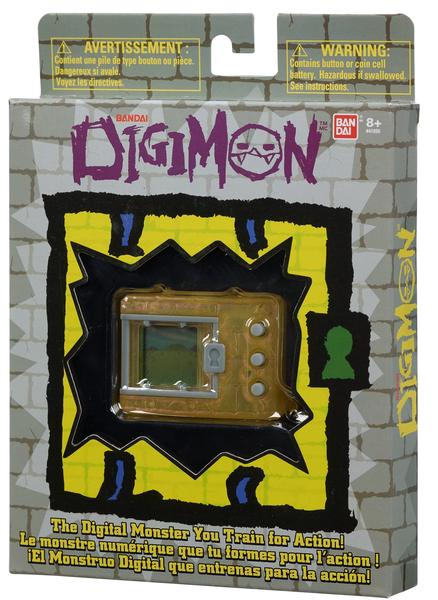 Imagem de Brinquedo Digimon Original Bandai Virtual Pet Monstro - Amarelo Translúcido