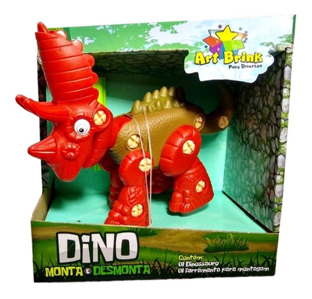 Imagem de Brinquedo Dino Monta E Desmonta Jurassic Educativo Diversão