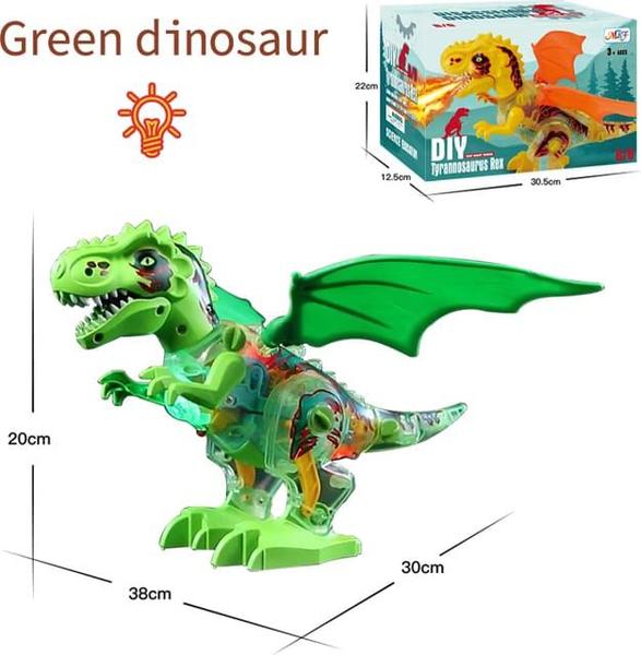 Imagem de Brinquedo dino rex com luzes e fumaça