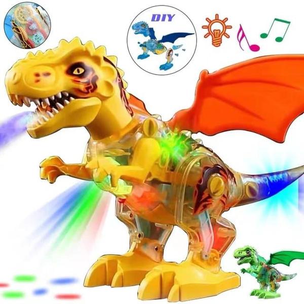 Imagem de Brinquedo dino rex com luzes e fumaça