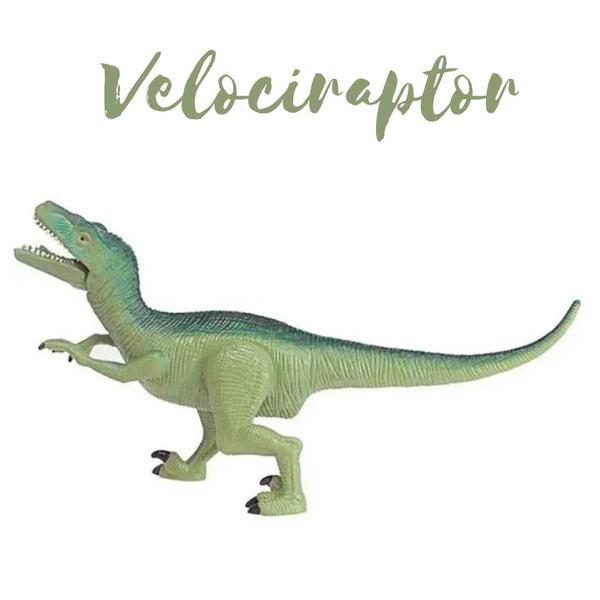 Imagem de Brinquedo Dinossauro Beast Alive Velociraptor Feras Selvagens Som E Luz  Original Candide 1127