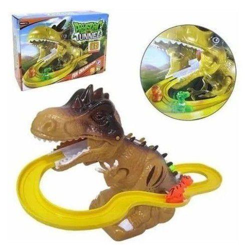 Brinquedo Dinossauro C/ Pista e Acompanha 02 Filhotes! - toys Imagem de Brinquedo Dinossauro C/ Pista e Acompanha 02 Filhotes!