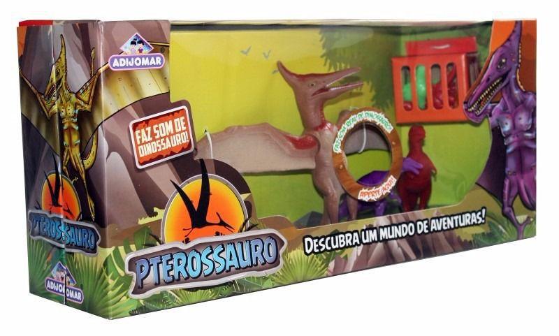 Imagem de Brinquedo Dinossauro Com Som Voador Pterossauro - Adijomar