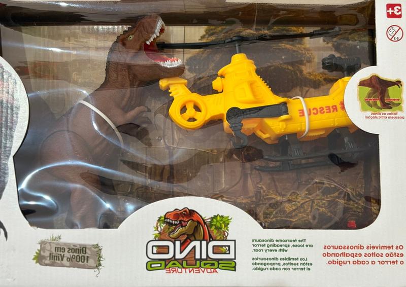 Imagem de Brinquedo dinossauro Dino squad adventure