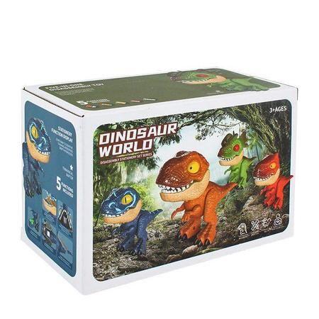 Brinquedo Dinossauro Escolar Educativo Com Acessórios. - Toys Imagem de Brinquedo Dinossauro Escolar Educativo Com Acessórios.