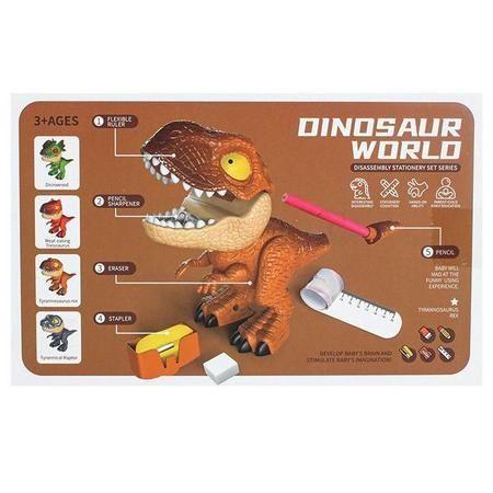 Brinquedo Dinossauro Escolar Educativo Com Acessórios. - Toys Imagem de Brinquedo Dinossauro Escolar Educativo Com Acessórios.
