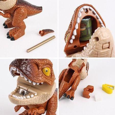 Brinquedo Dinossauro Escolar Educativo Com Acessórios. - Toys Imagem de Brinquedo Dinossauro Escolar Educativo Com Acessórios.