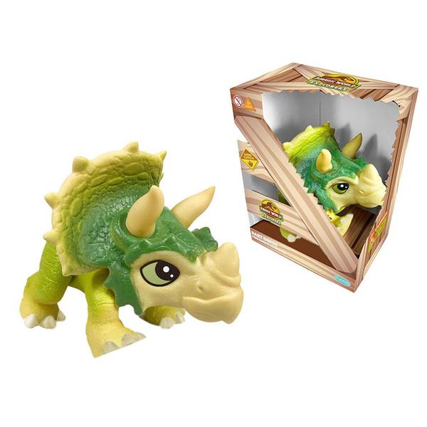 Imagem de Brinquedo Dinossauro Jurassoc World Triceratops Pupee - 1468