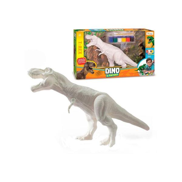 Imagem de Brinquedo Dinossauro Para Colorir Dino Pintura T-Rex Miketa