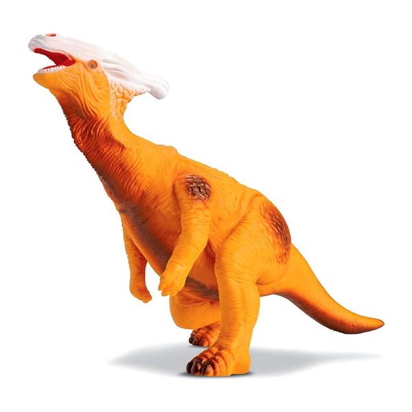 Imagem de Brinquedo Dinossauro Parassaurolofo 25 Cm Vinil Macio Bee Toys