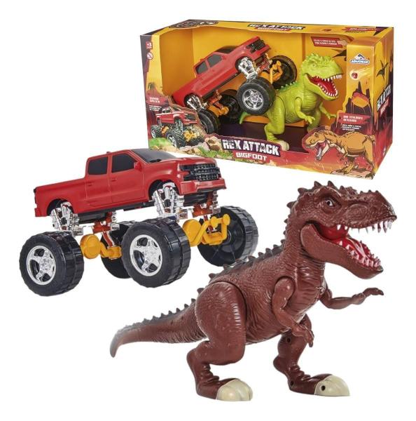 Imagem de Brinquedo Dinossauro Rex Attack Bigfoot