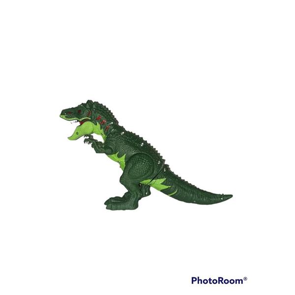 Imagem de Brinquedo Dinossauro Rex Solta Fumaça Com Luz E Som (verde)