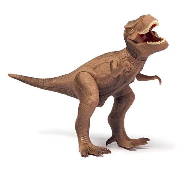 Imagem de Brinquedo Dinossauro T-Rex Dino World Tyrannosaurus Rex Com Som Articulado Cotiplás Ref.2088