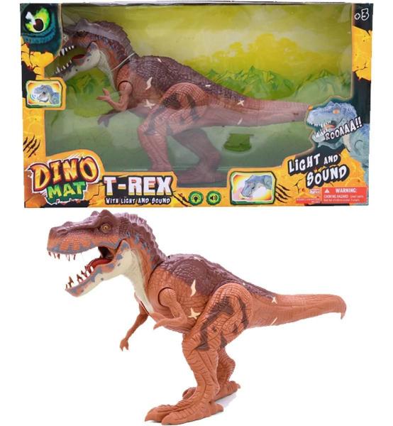 Imagem de Brinquedo Dinossauro T-Rex Jurrassic Fun Luz E Som Multikids