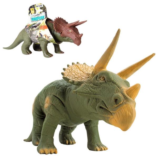 Imagem de Brinquedo Dinossauro Triceratops De Vinil Atóxico Animais