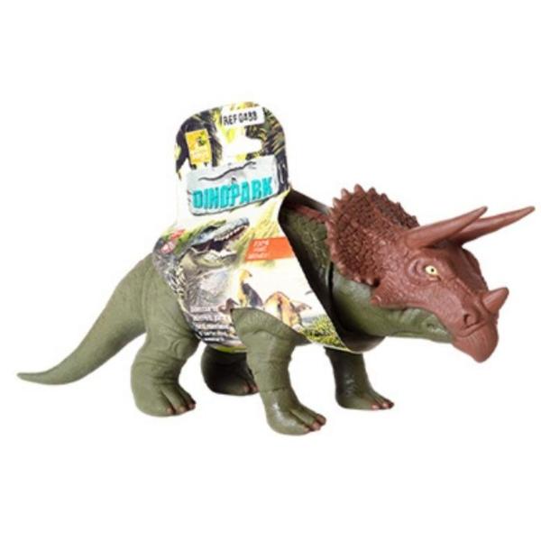 Imagem de Brinquedo Dinossauro Triceratops de Vinil Atóxico Coleção Animais