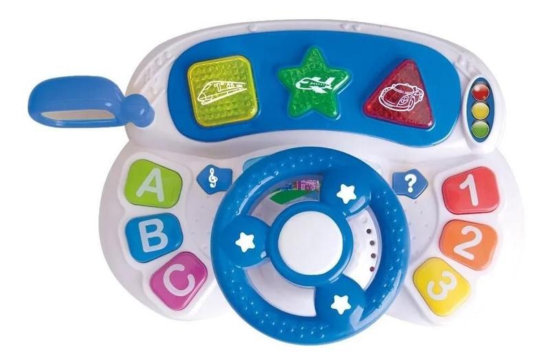 Imagem de Brinquedo Ditatico Volante Bibi Baby C/ Som E Luz