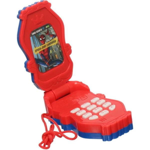 Imagem de Brinquedo Diverso Celular INF. FLIP SPIDER-MAN DP.C/12